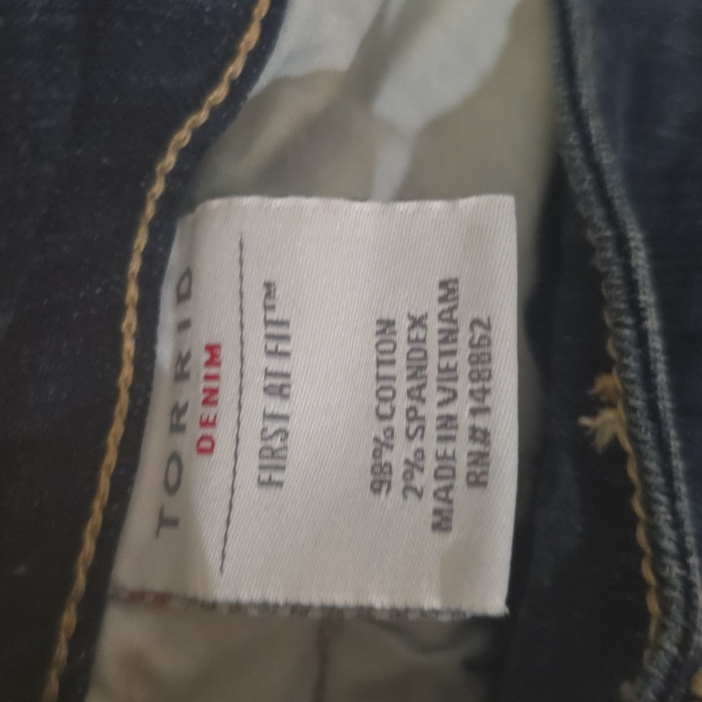 Torrid Blue Denim Overalls - Picture 7 of 7